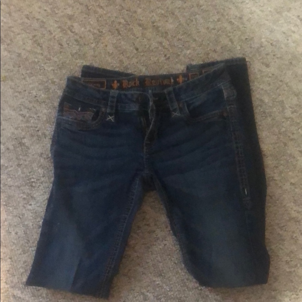 Rock revival skinny jeans